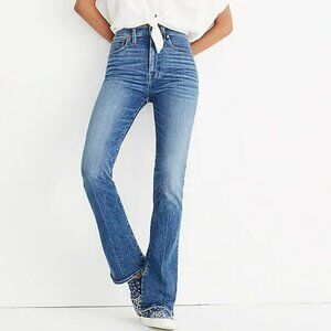 MADEWELL High Rise Skinny Flare Leg Denim Jeans - Size 28